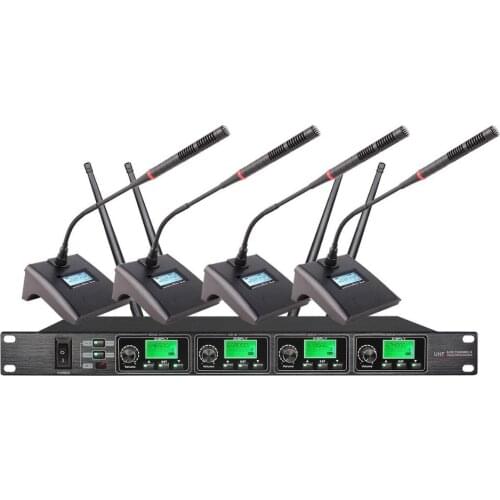 Bolymic Professional Conference Microphones System uhf Gooseneck Conference Microphone Instrume headset Stage Mics for meeting