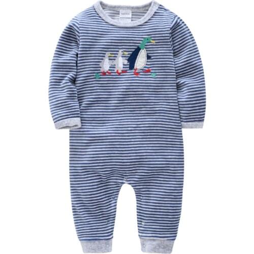 Roupas Bebe De Long Sleeve New Girls Baby Romper Cotton Newborn Body Suit Baby Pajama Boys Animal Cartoon Jumpsuits