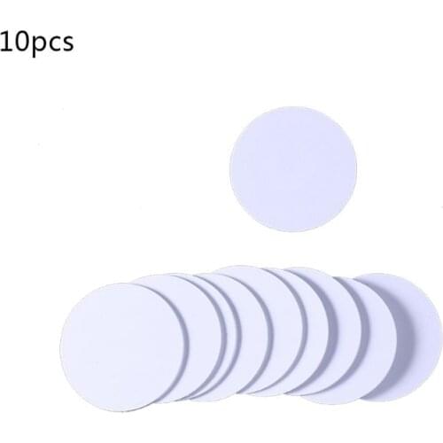 Smart Card RFID T5577 125Khz EM4100 T5577 Chip Rewritable Waterproof 25mm Proximity Rewrite ID Coin Blanks Tags Sticker Label