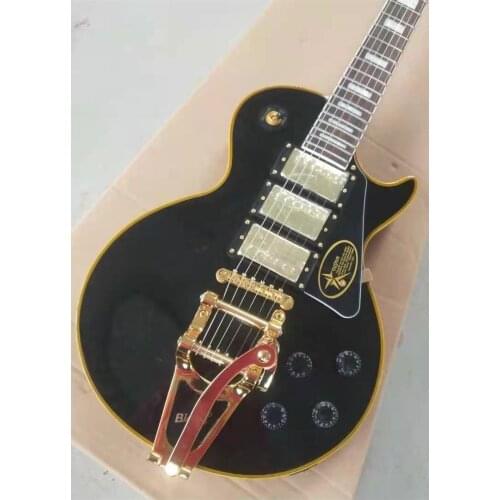 High quality electric guitar, custom jazz electric guitar, three pickups, rosewood fingerboard, manual