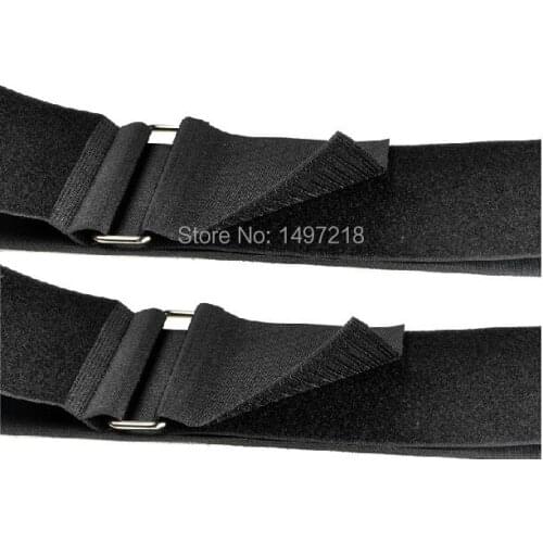 10pcs/lot 5cm x 40cm High quality Mountaineer Climbing Stick buckle belt Fastener Cable Tie bundle Straps Reusable Hook&Loop