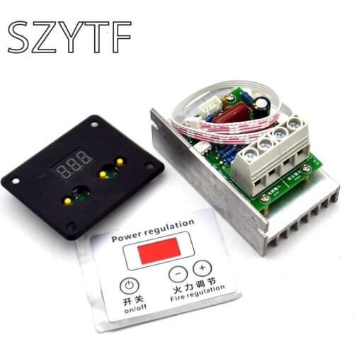 10000W thyristor super high power electronic digital regulator, dimming, speed regulation, temperature regulation