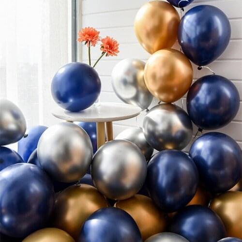 15pcs navy blue balloon dark blue sapphire balloon birthday wedding party decoration baby shower latex balloon