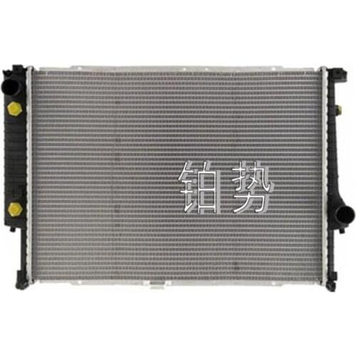 Car Water tank and transmission oil cooler b mwE32 730i M30 735i 735iL E34 M30 air conditioner condenser Water tank radiator