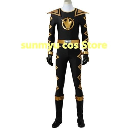 Bakuryuu Sentai Abaranger AbareBlack Cosplay Costume,Custom Size Halloween