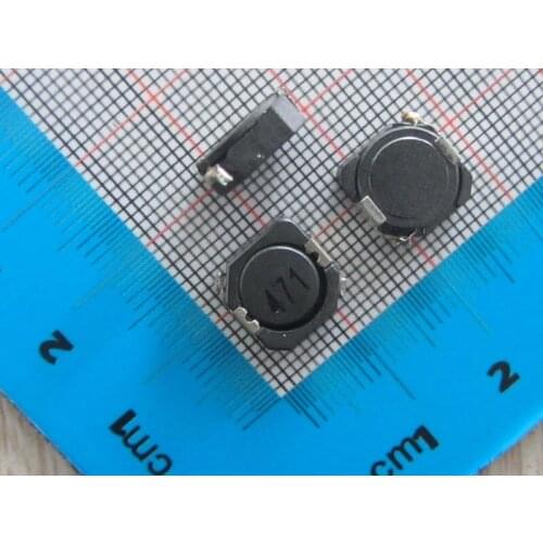 Free ship with tracking 100PCS High 1A 471 Quality CDRH104R 470UH 471 1A shielded inductor 470uh Power inductor CDRH104R
