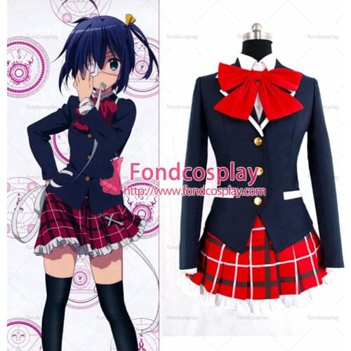Chuunibyou Demo Koi Ga Shitai Rikka Takanashi Dress School Uniform Cosplay Costume Custom-made[G879]
