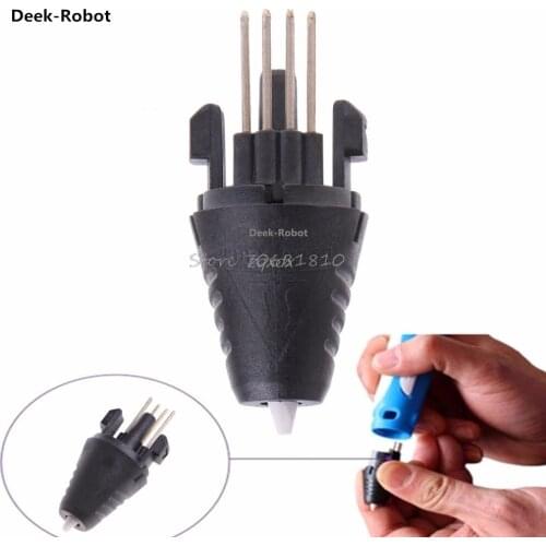 Deek-Robot Printer Pen Injector Head Nozzle For Second Generation 3D Printing Pen Parts Whosale&Dropship