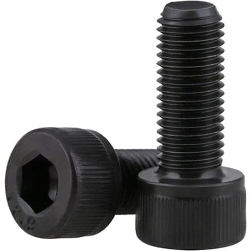 DIN912 M10 Series 12.9 Fine Tooth Hex Screw Bolt M10*1.0 M10*1.25 Tooth 10 Pcs