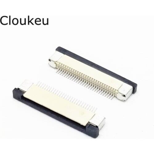 10Pcs FPC FFC Connector cable socket 0.5MM 28Pin Drawer type Bottom Contact