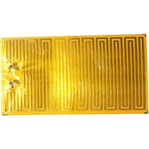 JSEX 800 x 200 24v 150w flexible film heater ,polyomide heater with PT100 3M adhesive
