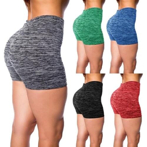 5xl Womens High Waist Slim-Fit Sports Short Workout Running Fitness Leggings Female Elastic Yoga Shorts Gym Yoga Leggings With
