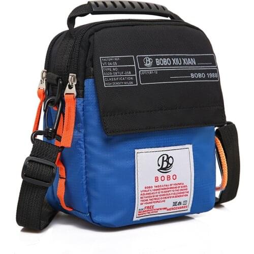 Lightweight Waterproof Oxford Cloth Mens Bag Korean Fashion Mans Backpack Business Sports Bag Single Shoulder Messenger Bag