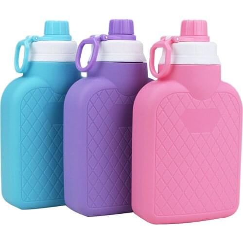 Multifunctional Kettle Gym Sports Water Bottle With Plastic Hook Large Leak Proof Free Eco-Friendly Water Jug