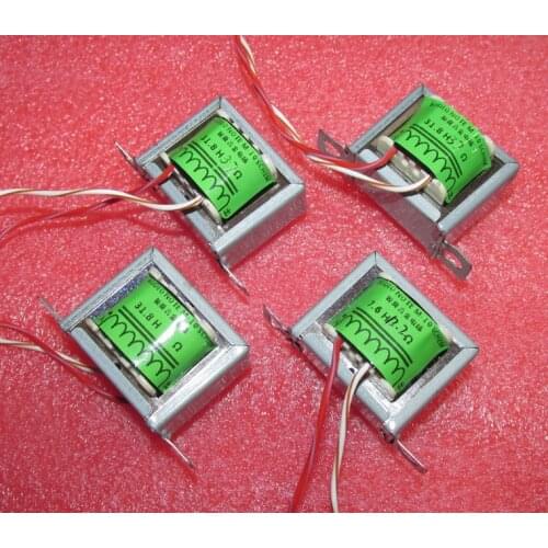 A set of 4 inductors for EI35 permalloy winding M-10 SCHEM