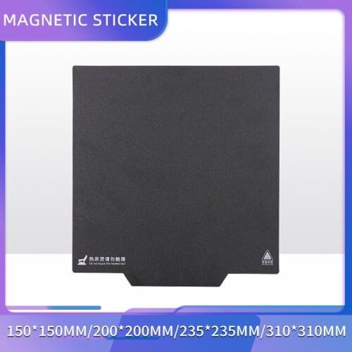 3D Printer New Magnetic Plate Pads Sticker 150/200/220/235/310mm Build Surface Flex Plate for Creality Ender 3/5 3D Printer Part