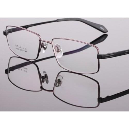 New Pure Titanium Frame Plate Spectacle Mens Myopia Business High-quality prescription prescription optical frames 933