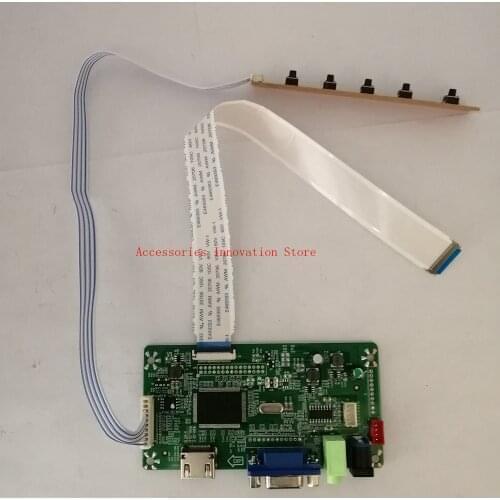 New EDP Monitor Kit LP173WD1-TPE1 LP173WD1-TPE2 HDMI+VGA+Audio 1600x900 LCD LED Screen Controller Driver Board Panel