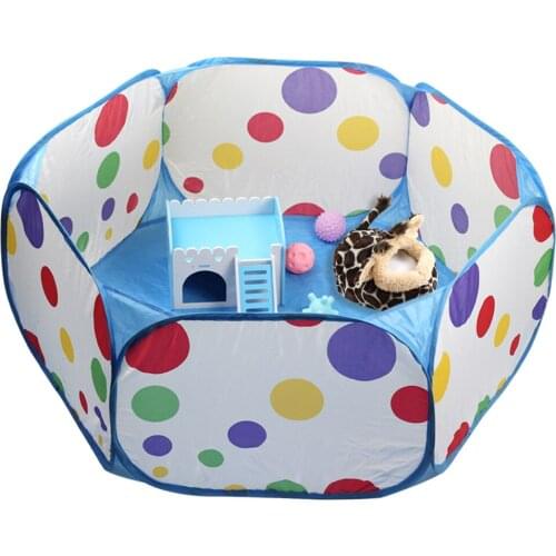 Portable Pet Fences Tent Outdoor Kennels Fence Houses For Small Large Dogs Game Safe Animal Cage Playpen for Hamster Guinea Pig