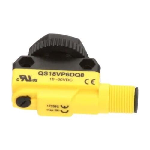 QS18VP6DQ8 QS18 Photoelectric Sensor,Difuse,450 mm Range,PNP,10-30 VDC,4 Pin Euro Style QD 66460