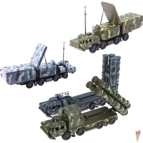 TOYZHIJIA 1:72 s-300 missile systems radar vehicle assembled military car model toy
