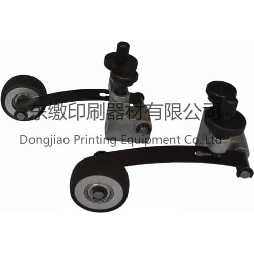 Komori L440 Table Runner Assembly Offset Printing Rubber Wheel 1 Pair for Sale