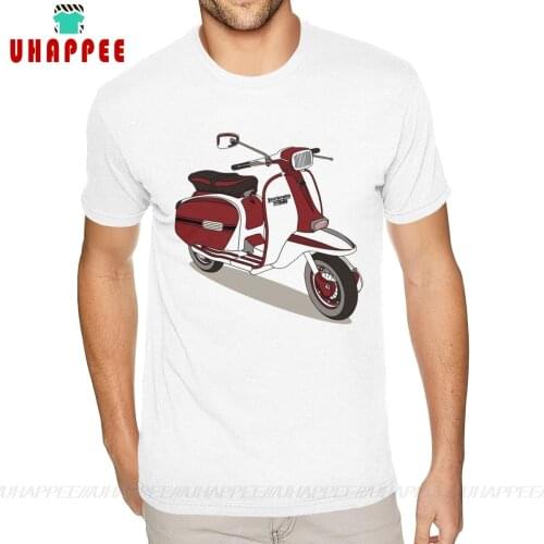 90s Lambretta Vespa Shirt tshirt Mens Plus Size White Tees Shirt