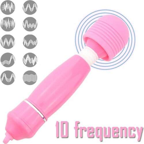 10 Speed Mini Quite Vibrator for women Sex Shop Nipple AV Wand Clitoris Stimulator Adult Sex Toys