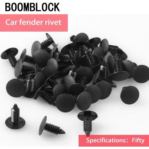50x Car Door Trunk Bumper Clips Retainer Fender Rivet For BMW E90 F30 F10 Audi A3 A6 C5 C6 Opel Insignia Alfa Romeo Ssangyong
