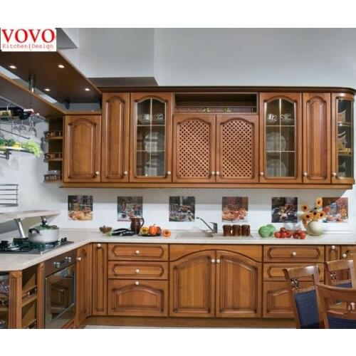 American ash solid wood kitchen cabinets