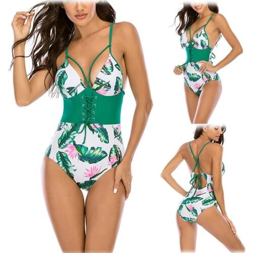 SAGACE Temperament big chest swimming V-neck bandage bikini 2021 summer womens swimsuit new fashion trend womens swimming Spa