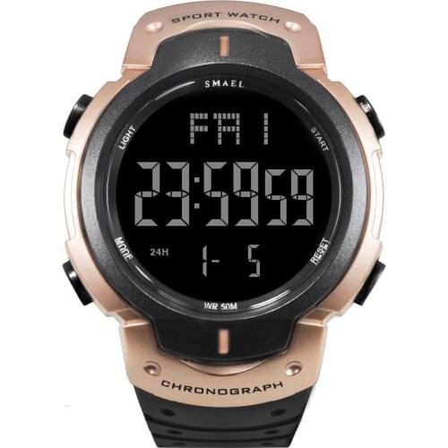 Shock Military Mens Watch Smael Fashoin Army Big Number Watchwrist Male Shock Casual Sports Digital Watches Relojes Hombre 2021
