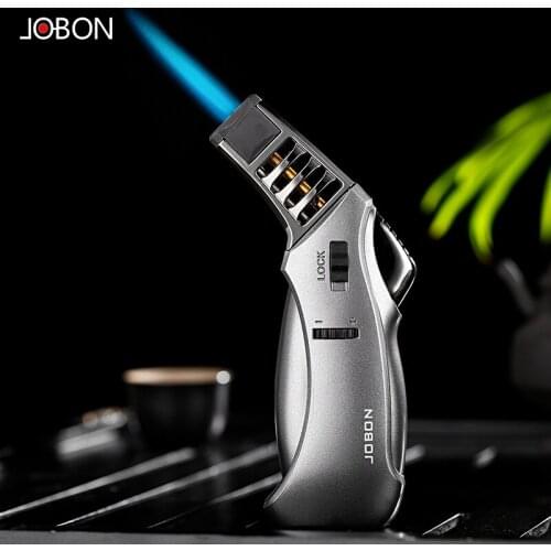 JOBON Inflatable lighter windproof high temperature direct welding gun spray gun type moxibustion cigar pipe igniter