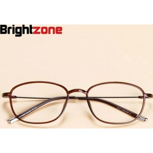 Vintage Ultra-light Tungsten Small Oval Round Clear Optical Rx Glasses Frame Women Eyeglasses Myopia Oculos Ukraine Spectacles