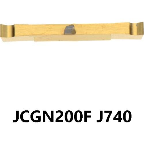 Original JCGN200F JCGN200FR J740 JCGN200 JCGN 200 Carbide Cutting Inserts Grooving Turning Tool 10pcs/box for Steel & Stainless