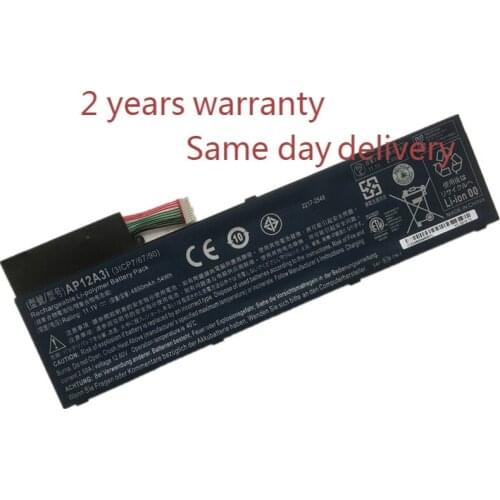 Original AP12A3i AP12A4i laptop Battery For Acer Aspire W700 MA50 M3-481G M3-581TG M5-481G M5-481TG-6814 Q5LJ1 Z09