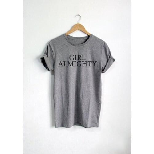Sugarbaby Girl Almighty Shirt Girl Almighty T-shirt Fashion Hipster Unisex t shirt tumblr Pinterest Tops High quality t shirt