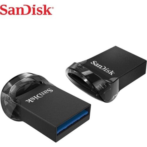 Genuine SanDisk CZ430 USB Flash Drive 64gb 16GB mini USB Pen Drive USB 3.1 Up to 130MB/S pendrive USB 3.0 USB Stick 32gb 128G
