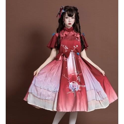 Vintage Court Style Cute Elegance Lolita Dress High Quality Luxury Lolita Kawaii Tea Party Dress Cos Loli Vestidos