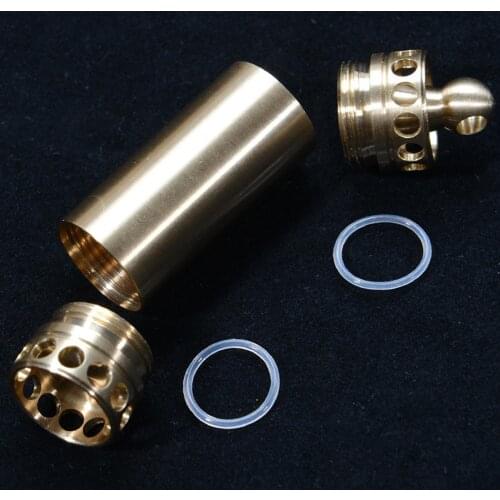 Waterproof Pill Box Cache Drugs Holder Container Keychain Medicine Box Travel Camp Tools Outdoor Emergency Survival First-aid