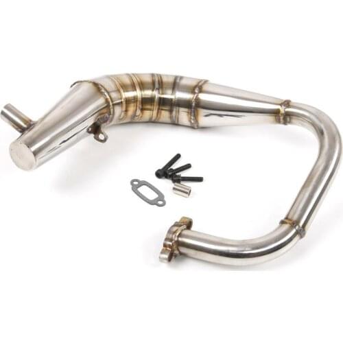 Stainless Steel Exhaust Pipe Fit for 1/5 Rovan F5 Truck MCD XS-5 RR5