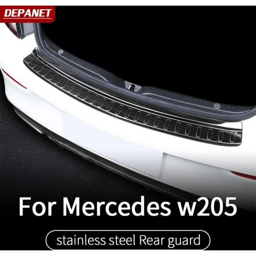 Rear guard pad For Mercedes w205 amg coupe / interior trim c63 mercedes c class accessories w205 Mercedes amg coupe 2 doors