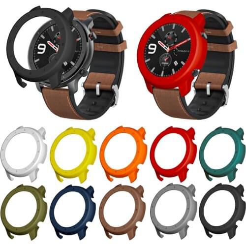 Protective Case Cover for Xiaomi Amazfit GTR 47mm Hard PC Protector Frame for Amazfit GTR 47mm Watch Bumper Shell Accessories