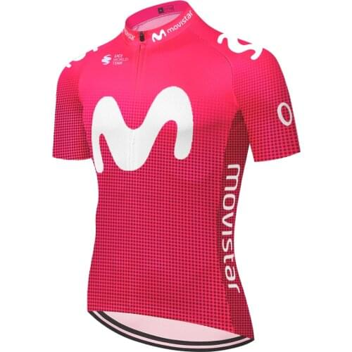 2020 team movistar maglia ciclismo uomo estivo quick dry Breathable cycling jersey short sleeve for men women bicycle wear