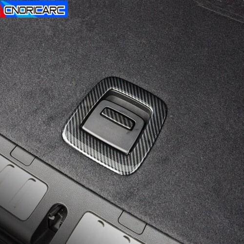 Car Trunk Interior Handle Frame Decoration Cover Trim For BMW X3 G01 G08 2018 Auto Accessories Sticker Decals