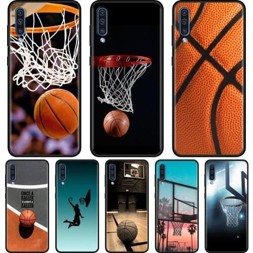 Basketball Basket Case For Samsung Galaxy A50 A70 A10 A20e A30 A40 A20s A10s A10e A80 A90 A60 A30s TPU Shell Silicone Cover