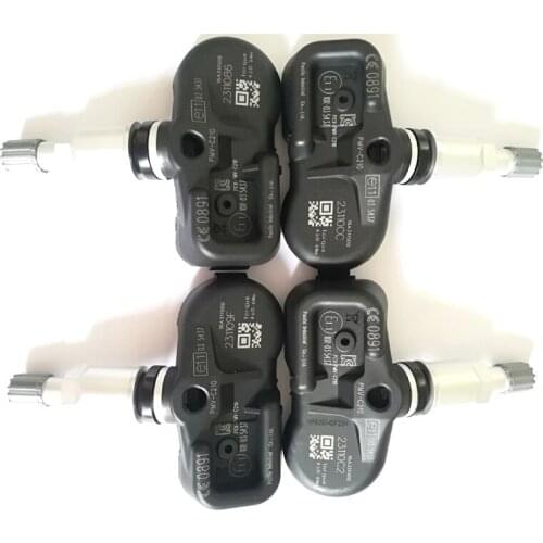 4 pcs/lot Car TPMS Tire Pressure Sensor 433MHZ 42607-02031 4260702031 PMV-C210 For TOYOTA Avensis Auris RAV4 Yaris Verso