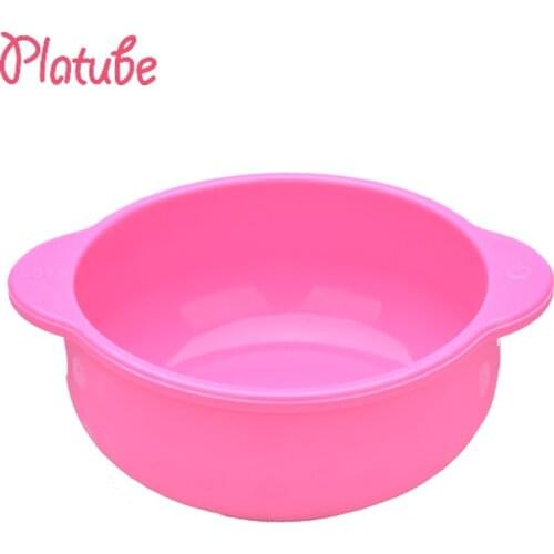 Baby silicone Bowl Plate Baby Food Childrens Tableware Set Feeding Cup Utensils Baby Plates For Kid Bpa Free Dinnerware Dishes