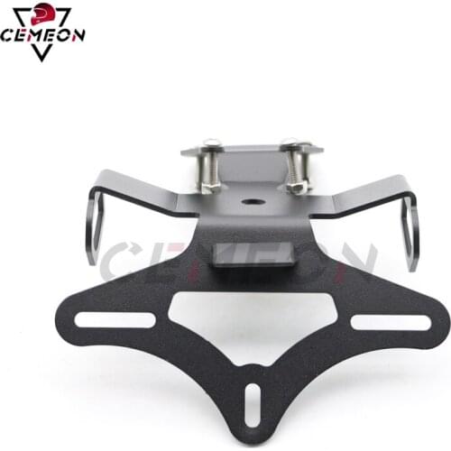 For Motorcycle Kawasaki Z900 Z 900 2017-2020 Modified Short Tail License Plate Rear License Plate Frame