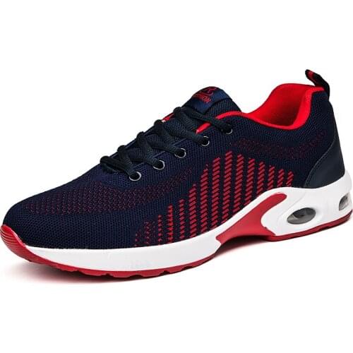 Spring Autumn Tennis Shoes Air Cushion Walking Sport Shoes Ultra Fitness Breathable Hombre Zapatillas Athletic Jogging Shoes